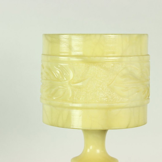 Image 1 of Lámpara de mesa de mármol única, Noruega, década de 1970