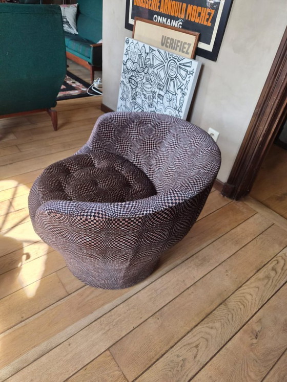 Sessel Gamma von Pierre Guariche, 1960, Meurop – Beistellstühle, Velvet (photo 4 of 5)