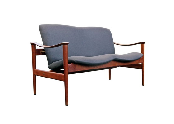 Image 1 of Divano Loveseat 711 di Fredrik Kayser per Vatne Lenestolfabrikk, 1960