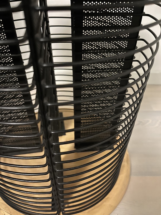 Image 1 of Rotating CD column Techpoint Plant Table Side table with space for 96 CDs