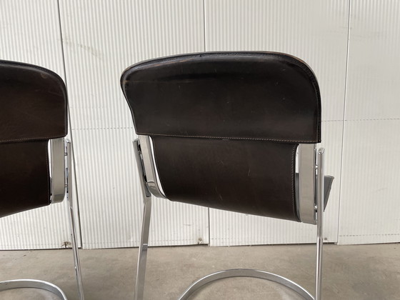 Image 1 of Vintage Cidue C2 Chairs Willy Rizzo