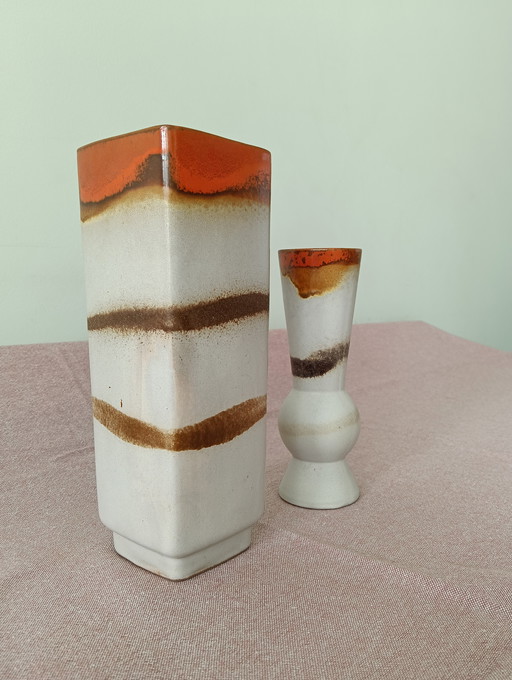 Set di vasi in ceramica Strehla