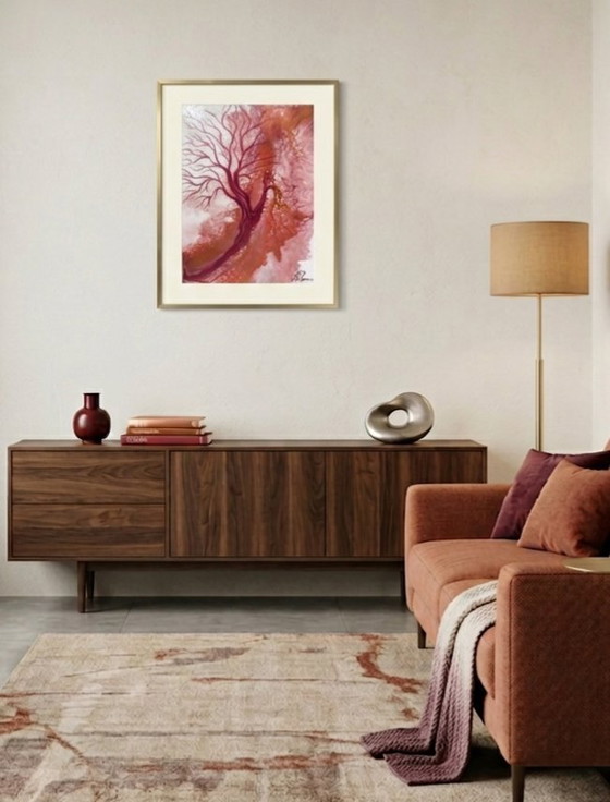 Image 1 of Modern and Contemporary Living Room Furniture, Minimal Style. Elegant Modern Painting