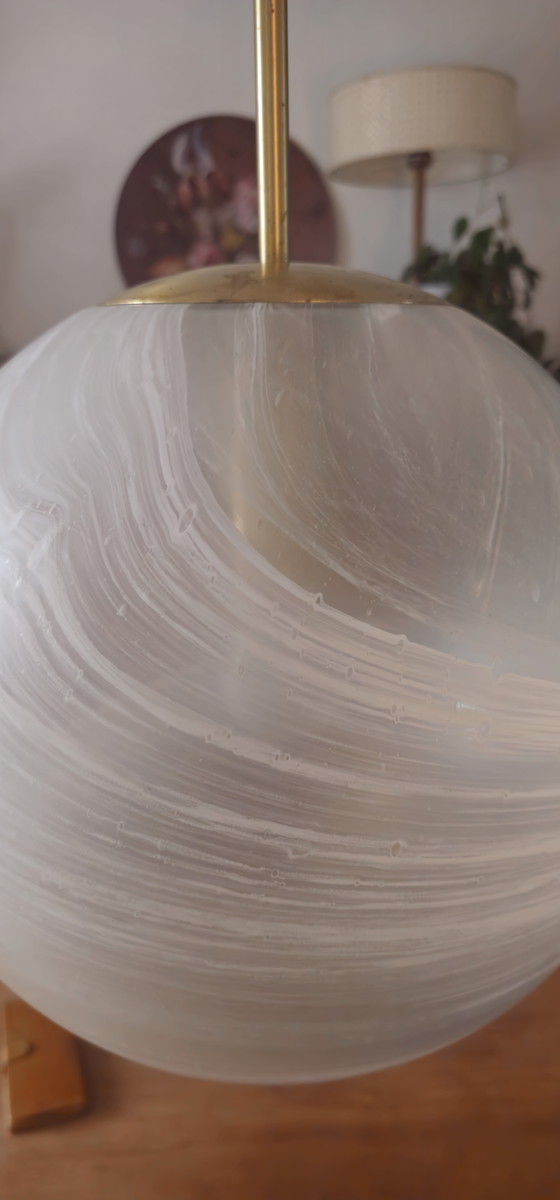 Image 1 of Set di lampade a sospensione a globo Peill & Putzler