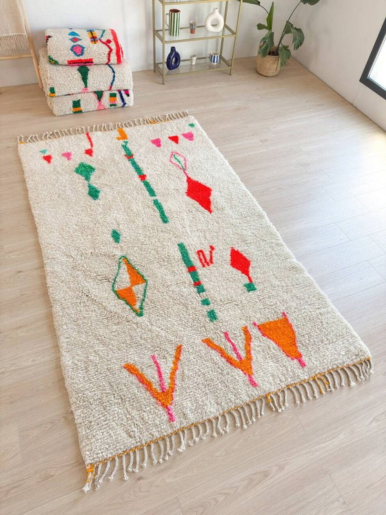 Image 1 of Marokkaans wollen tapijt 250/150cm