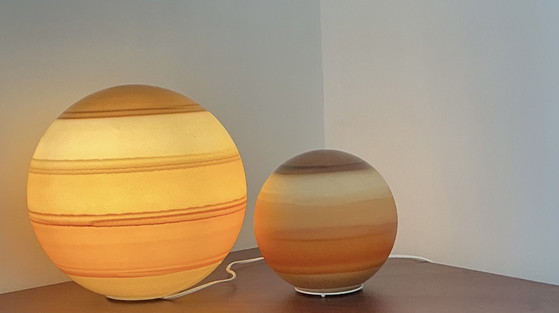 Image 1 of 3 lampade a globo Wofi anni '80