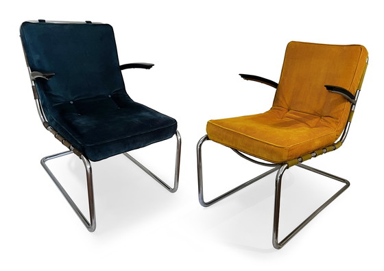 Image 1 of 2x poltrona WH Gispen 411 1930-41