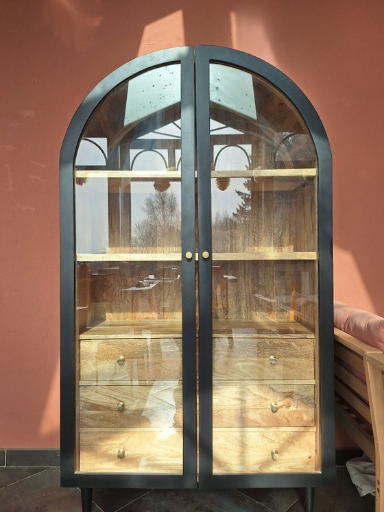 Image 1 of Meuble en bois massif - Etagère bois d'acacia