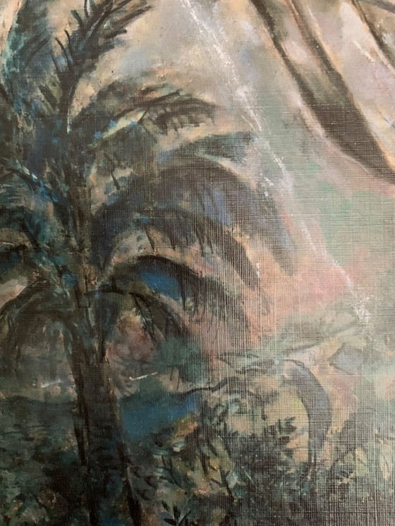 Image 1 of Marc Chagall: "Les Amoureuy en Gris" (Amore grigio). Firma sulla lastra.