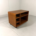 Dyrlund-Teak-Audio-TV-Möbel auf Rädern aus den 1960er Jahren