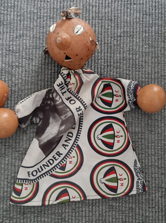 Image 1 of Marionette a mano Ghana con zucche
