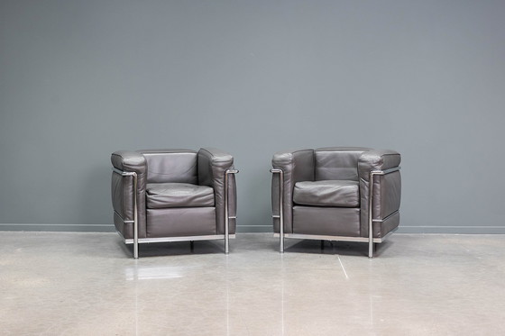 Image 1 of Poltrone Corbusier LC2, 2x