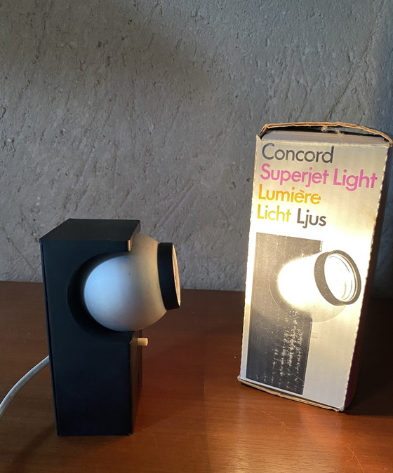 Faretto Superjet di Robert Heritage per Concord Lighting International. – Faretti, Metallo, Plastica (photo 6 of 13)