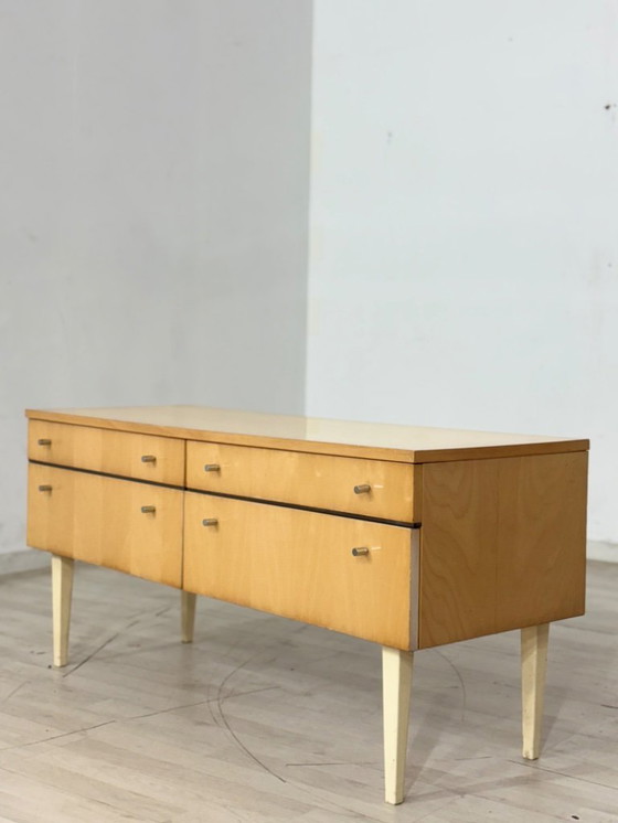 Image 1 of Vintage Hellerau lowboard, ladekast, woonkamerkast, kledingkast