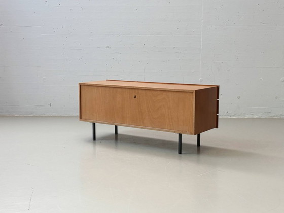 Image 1 of Scandinavian mid-century teak lowboard with drawers