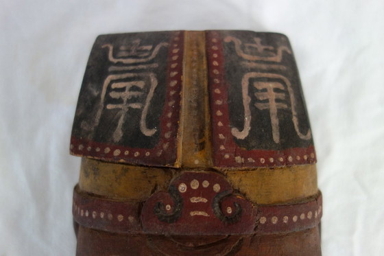 Image 1 of Maschera teatrale Nuo, Cina, XX secolo