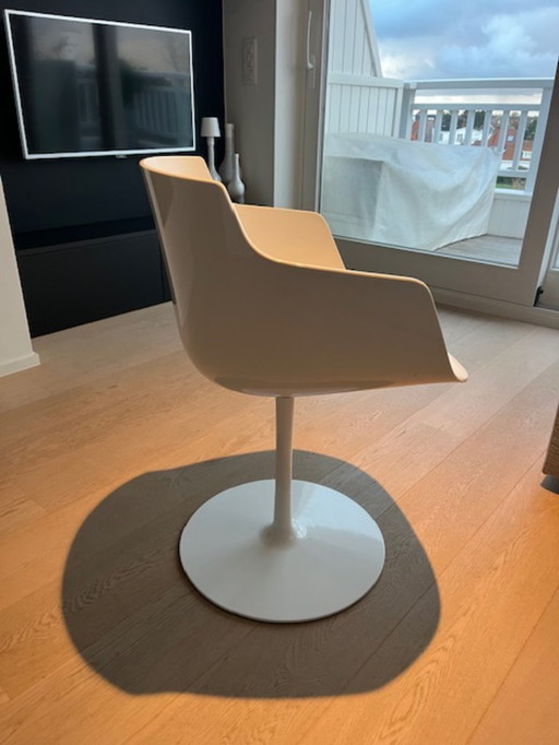 4x MDF Italia Flow Slim Armchair designer JM Massaud