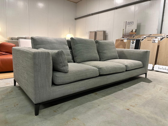 Image 1 of Minotti Andersen 3/4-Seater Gray + Headrest