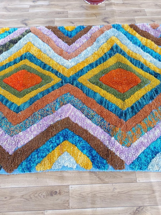 Image 1 of Tapis berbères veelkleurige en laine 400cmx200cm
