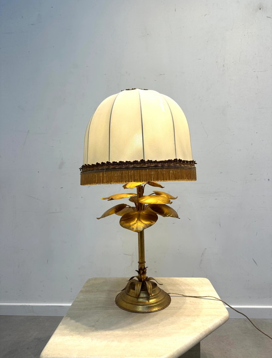 Lampada vintage a forma di palma, attribuita a Hans Kögl – Lampade da tavolo (photo 5 of 5)