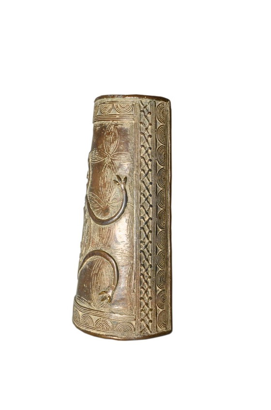 Antikes Armband aus Bronze, Tiermotiv, 11 x 23 cm – Dekorative Objekte (photo 4 of 5)