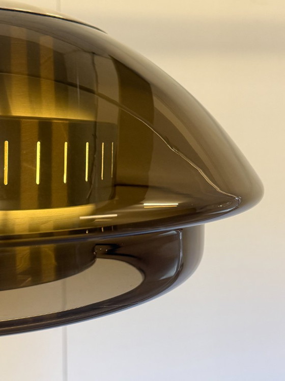 Suspension Dijkstra Space Age en verre - Années 70 – Metal, Plastic (photo 5 of 8)