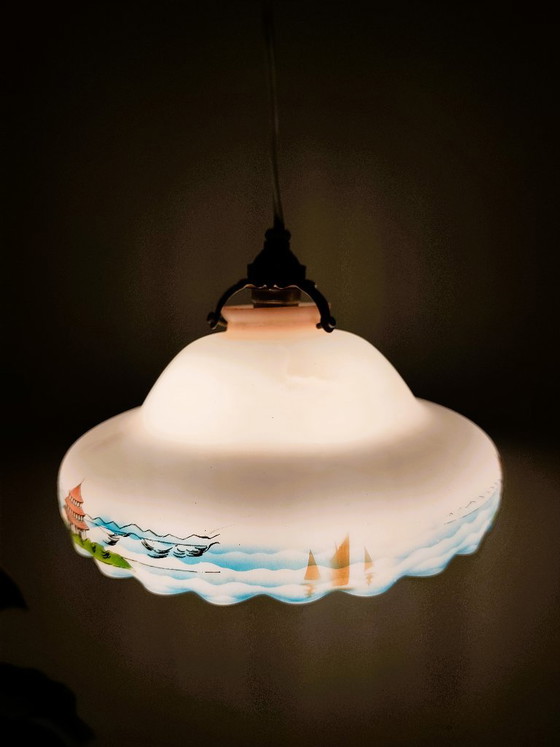 Lampada a sospensione vintage anni '50 – Lampade a sospensione, Glass, Murano Glass (photo 7 of 12)