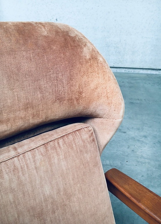 Image 1 of Set di poltrone con schienale ad ala in stile scandinavo di metà secolo, Danimarca, anni '60