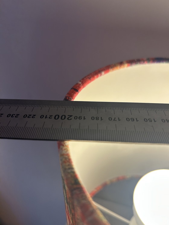 Image 1 of Moderne draadloze tafellamp - gemaakt van een vaas uit de jaren 70 - West-Duits aardewerk