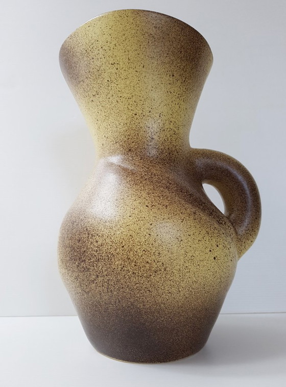 Image 1 of MAX IDLAS LARGE CERAMIC PITCHER/VASE 1950s 60s VINTAGE ROCKABILLY 50S 60S