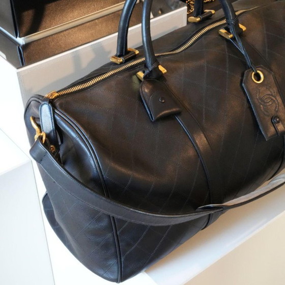 Image 1 of CHANEL BOSTON DUFFLE BAG