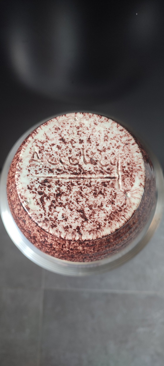 Image 1 of Pichet Accolay signé céramique vintage 