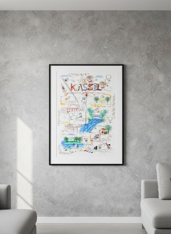 Image 1 of Schlote, Wilhelm - Kassel - Construcción 3D - firmado a mano