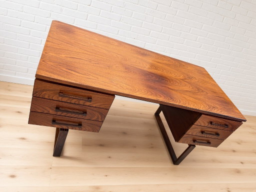 Bureau danois vintage en palissandre Torben Valeur & Henning Jensen pour Dyrlund – Wool (photo 2 of 13)