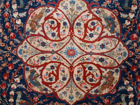 Image 1 of Alfombra persa Tabriz antigua hecha a mano, 190 cm x 292 cm (6,2' x 9,5'), década de 1920 - 1C409