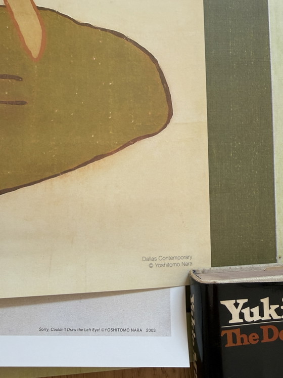 Yoshitomo Nara Stampa „Marching on a Butterbur Leaf“ 61x46 – Stampe artistiche, Paper (photo 2 of 5)