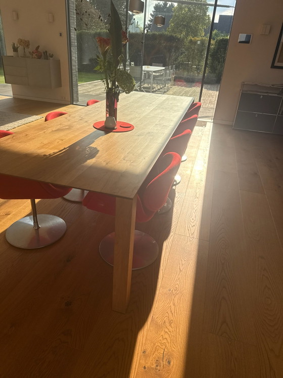 Table de salle à manger Willisau Vario, bois de cerisier massif – Tables de salle à manger (photo 3 of 8)