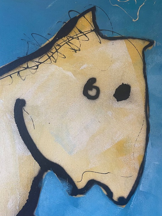 Image 1 of Pittura Herman Brood 106x86cm