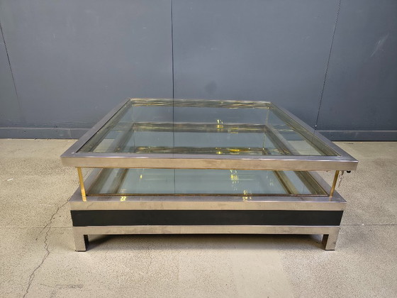 Image 1 of Vintage Sliding Top Coffee , 1970s