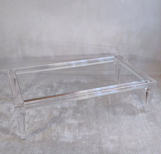 Image 1 of ✨💎 Exceptionnelle grande table basse FABIANART – Altuglas massif – Made in Italy 💎✨