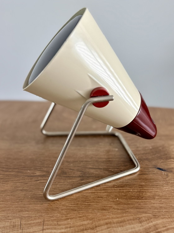 Lampada Philips Infraphil HP3603 Space Age in stile Mid-Century Modern (variante bordeaux) (photo 4 of 14)