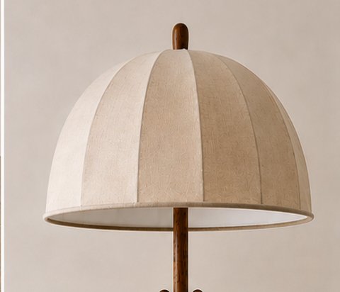 Zeldzame Ashmuth Leuchten sculpturale houten vloerlamp uit de jaren 70 – Mid-Century Modern design (photo 5 of 8)