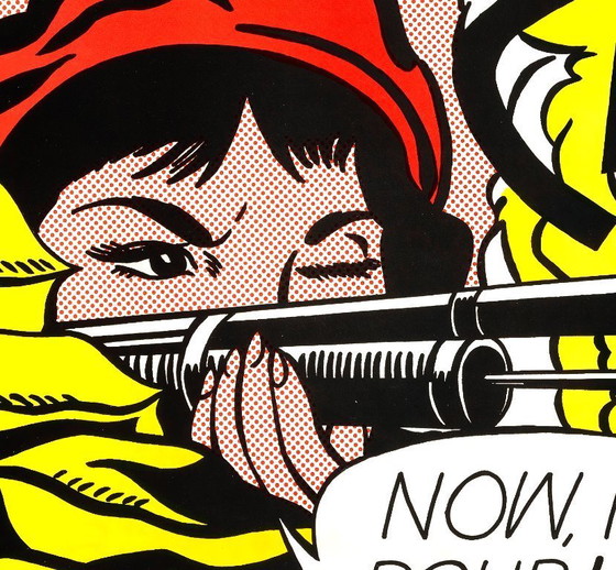 Image 1 of CRACK! von Roy Lichtenstein - 1964 - Poster 100 x 70 cm