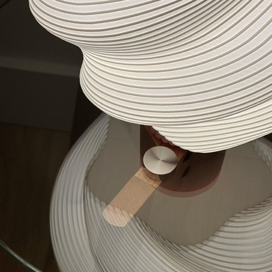 Image 1 of Magda Sculptural Lamp | Pink & White