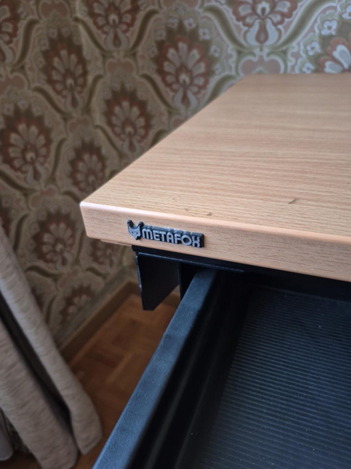 Computertisch – bureau, Metal, Wood (photo 2 of 6)