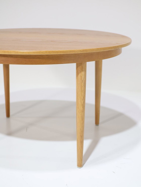 Image 1 of Uitschuifbare eettafel Skovmand & Andersen Deens eiken vintage