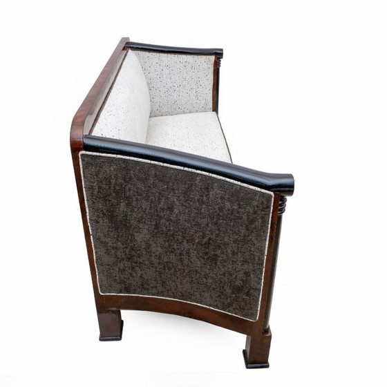 Image 1 of Fauteuils et canapé en acajou Biedermeier du XIXe siècle, Vienne, 1840