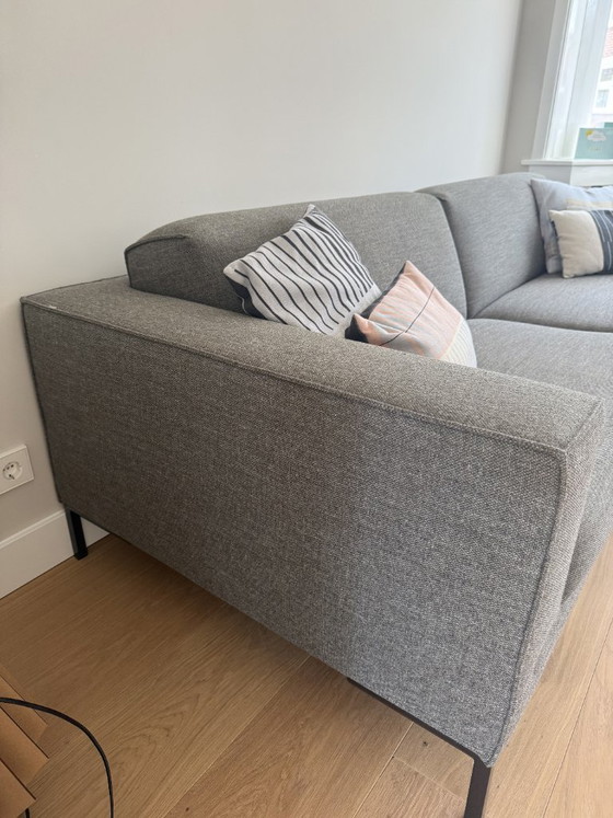 Image 1 of Design in stock Aikon 4-seater sofa grey incl. ottoman