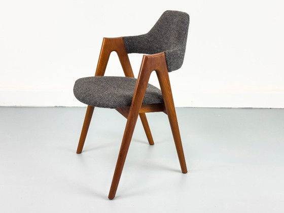 Image 1 of Compass Chair aus Teakholz von Kai Kristiansen für SVA Møbler, 1960er Jahre