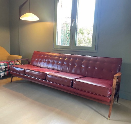 Canapé brésilien années 60